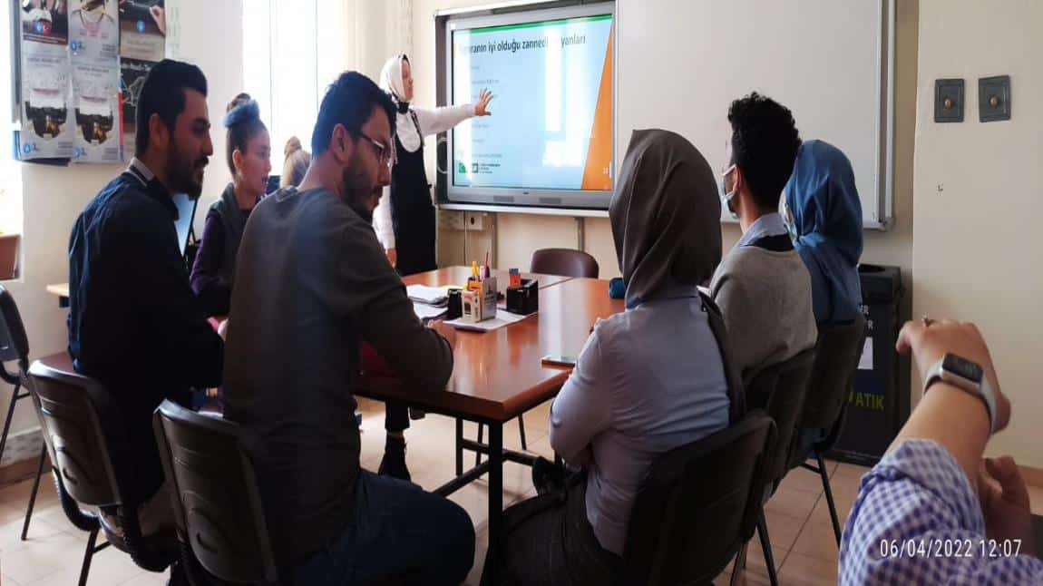 Öğretmen Mektebi Projesi Kapsamında Bağımlılıkla Mücadele Eğitimi Kursu Düzenlendi